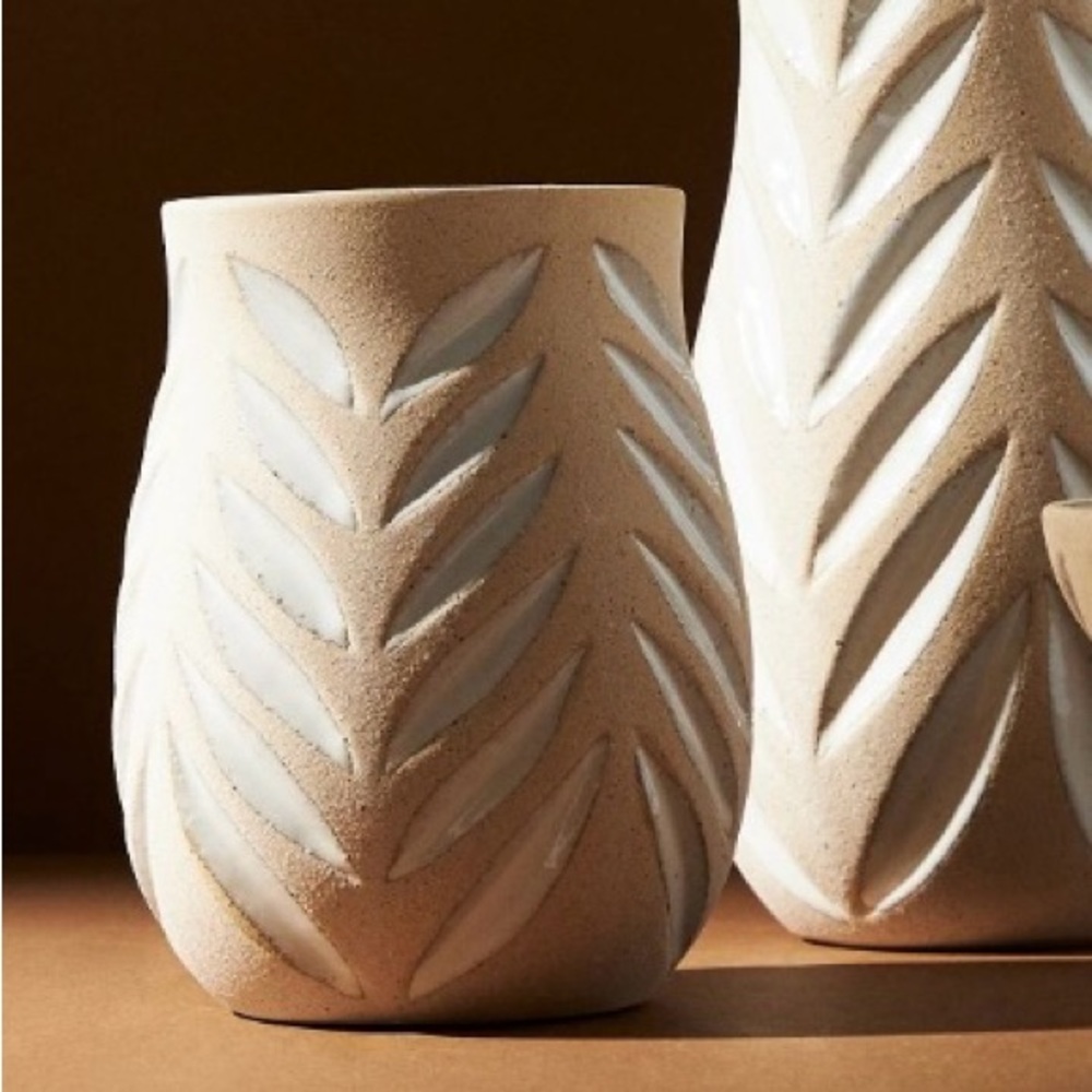 Jacari Vase by Anthropologie | Stoneware